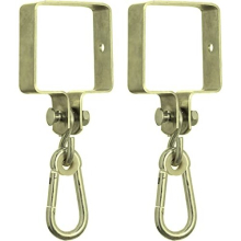 Galvanised Swing Hanger Square Climbing Frame 90mm x 90mm (Pack of 2)