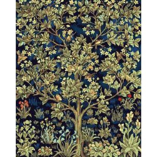 Paint by Numbers for Adults Beginner Kids, Number Painting - Happy Tree of Life Love Birds Flowers 40x50 cm - Wall Art Gifts (Frameless)