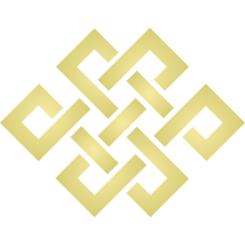 Endless Knot Stencil - 16.5 x 16.5cm (L) - Reusable Celtic Tibetan Chinese Eternal Eternity Knot Wall Stencil Template.