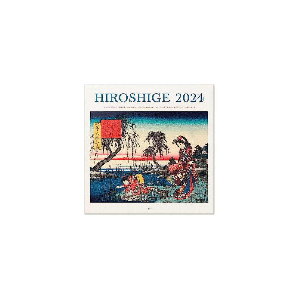 Hiroshige Wall Calendar 2024 12