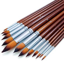 Artist Watercolor Paint Borsts Set 13st.