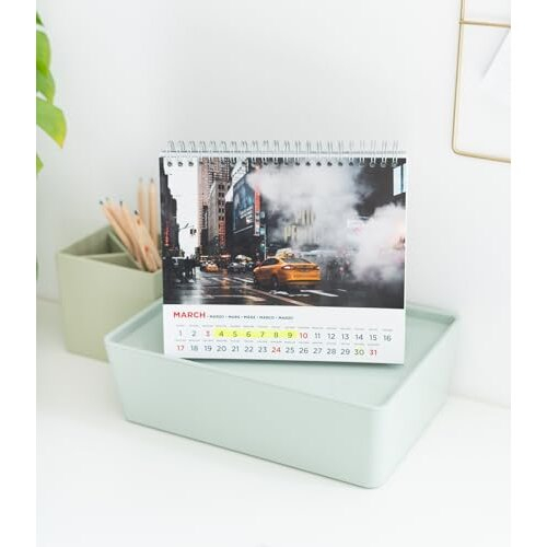 New York Desk Calendar 2024 | Desktop Calendar 2024 | 8 x 7 inches - 20 ...