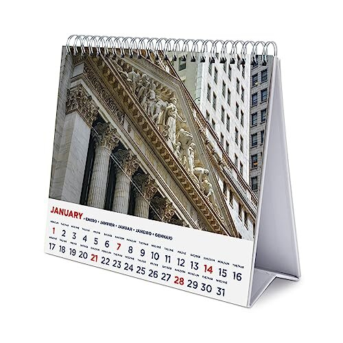 New York Desk Calendar 2024 Desktop Calendar 2024 8 x 7 inches 20