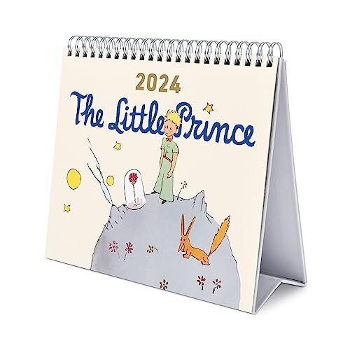 The Little Prince Desk Calendar 2024 Desktop Calendar 2024 8 x 7