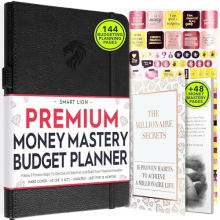 Financial Planner & Monthly Budget Planner and Monthly Bill Organizer - 12 Month Journey to Financial Freedom, Monthly Budget Book Planner | Much More