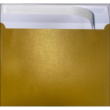 C5 Coloured envelopes for A5 Greeting Cards Wedding Invitation Crafts 162x229mm- Pack of 24 envelopes (Metallic Gold Peel and Seal)