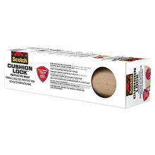 Cushion Lock Protective Wrap, 1 Roll, 304 mm x 9.14 m - 100% Recycled Paper Wrap, Ideal for Securely Shipping Christmas Gifts & Storing Christmas