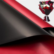 20 Sheets Double-Sided Colors Flower Wrapping Paper,Waterproof Valentine's Day Bouquet Wrapping Paper 22.8x22.8Inch Used for Gift Packaging, Flower