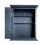 Dark Grey Key Cabinet - keyhole window 4