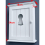 White Key Cabinet - Keyhole Window 4