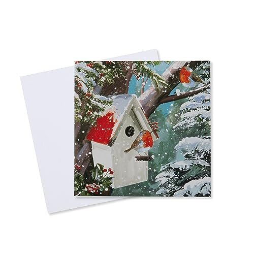 Macmillan Robins Charity Christmas cards - 20 pack 2