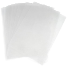 10PCS A4 Size Heat Shrink Plastic Sheet Printable Paper Heat Shrink Paper DIY Art Jewelry Craft for Inkjet Printer（Semitransparent)