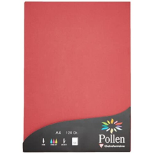 - Ref 4293C - Pollen Coloured Paper (Pack of 50 Sheets) - A4 (210 x 297mm), 120gsm Paper, Inkjet & Laser Printer Compatible, Acid Free - Maroon