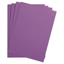 - Ref 975259C - Maya Smooth Coloured Drawing Card (Pack of 25 Sheets) - 185gsm - A4 (29.7 x 21cm) - Purple Colour - Deep Dyed, Acid Free, pH Neutral