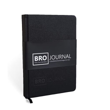 The Bro Journal | 12 Week Gratitude & Personal Development Journal For Men (Adults & Teens) | Unique Daily Content | Prompts, Activities, Tips,