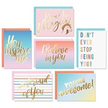 Boxed Encouragement Cards with Envelopes to Mix n Match. 24 Inspirational Cards with Envelopes for Inspirational Notes and Motivational Quotes!