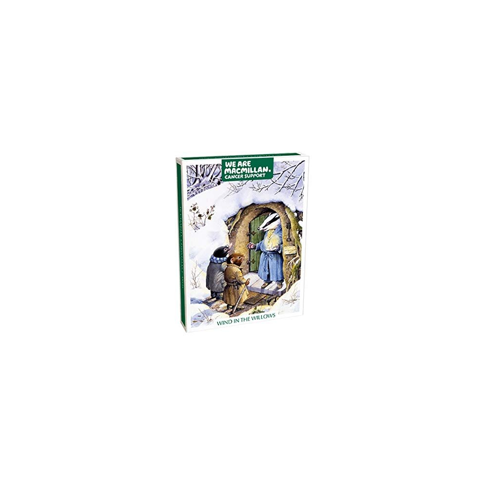 Museums & Galleries Box Of 16 Charity Christmas Cards (Mg-Xbtc232) - 16 Artistic Wind In The Willows Cards From - Sold In Aid Of Macmillan Cancer
