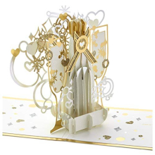 Hallmark Signature Paper Wonder Pop Up -päiväkortti (Pop the Champagne)