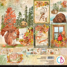 Ciao Bella Into The Wild 12"x12" Paper Pad