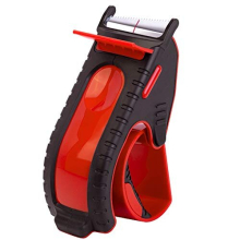 Heavy Duty Packing Tape Dispenser, Smart Tape Gun: TENDO Essential Line – Ergonomic Tape Dispenser for 2" Tape, with Patented 10 Sloped Chromium