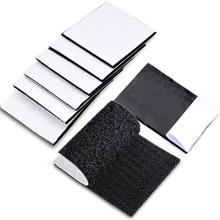 6 Pairs Sticky Pads, 11CM Wide and 15CM Long Hook and Loop Tape with Adhesive for Crafting DIY, Home and Office Applications of Fixing, Mounting and