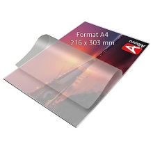 A4 Laminating Pouch – Plastic Sheet – A4 Laminator Sheet – Glossy – Pack of 100 Pieces – Thickness 2 x 125 (250) Microns