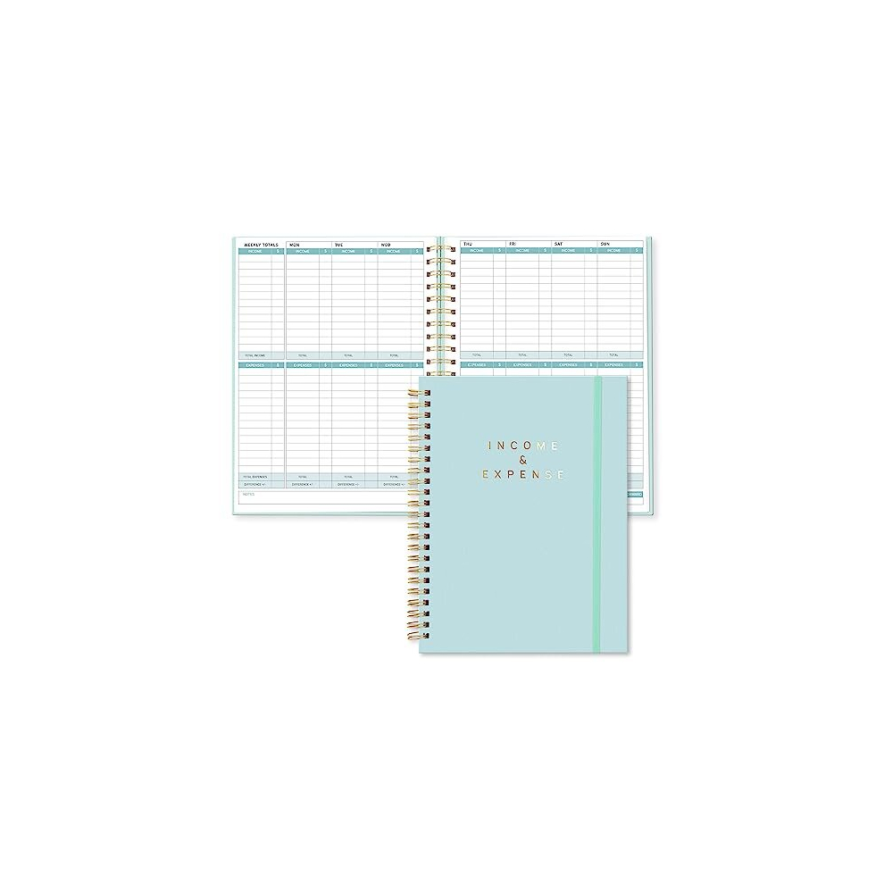 S&O Income and Expense Tracker Notebook for Better Money Management - Bookkeeping Record Book - Income and Expense Log Book Small Business - Ledger
