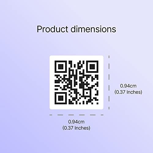 IT Assets and Device Extra Small Labels - QR Coded - 100 Pack - Heavy Duty Adhesive - Suitable for All IT Equipment | Device Labels, QR Code Labels, 2
