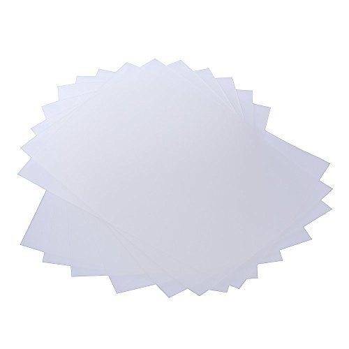 Binding Presentation Covers, 0.4mm PP, Matte, Plastic Cover Sheet for Binding, Pack of 50