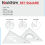 Set Square Triangular Scale Ruler 30cm Geometry Set of 3 Protractor Professional Architectural Engineering Drawing 2