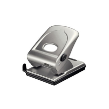 FMC40 2 Hole Punch, Punches up to 40 Sheets, Adjustable Guide Bar, Metal, Silver, 21835602