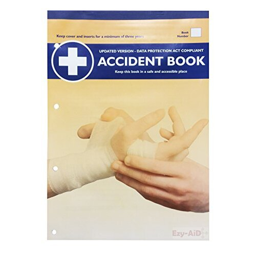 40 Records HSE Compliant A4 Accident Book - Workplace Injury Record/Log ...