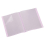 - Propysoft Customisable Document Cover - A4 Format Binding - 120 Views (60 Pockets) - Transparent and Smooth Pockets - Translucent Pink 2