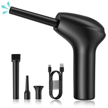 Cordless Air Duster, Electric Air Duster,Air Blower Replaces Compressed Air Cans for Cleaning Computer,Keyboard, Car, Pet House,2500mAh Rechargeable