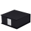 Square Refillable Jotter Box - Black 1