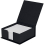 Square Refillable Jotter Box - Black 2