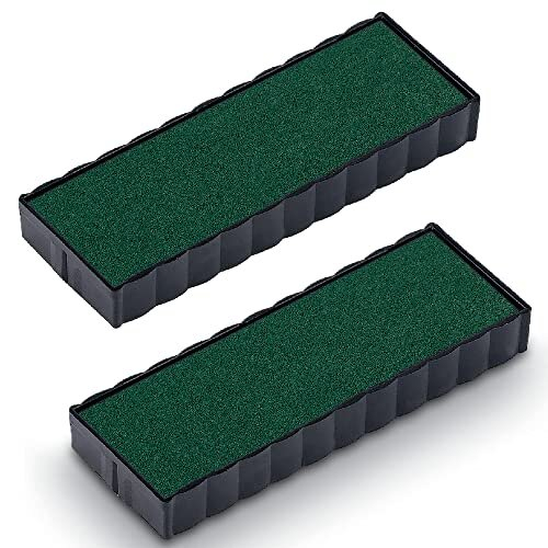 Printy 4817 Replacement Ink Pad - Green (Pack of 2)