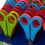 E-2150S Kids Scissor Witch cm-Scale, Blunt tip, 5"/13 cm, 30 pcs. Assorted, Right- and lefthanded use 3