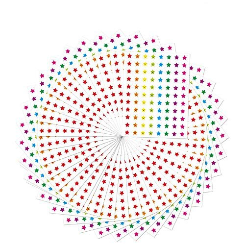 66 Τεμάχια Διάγραμμα Κινήτρων με 2024 Αστεράκια 1