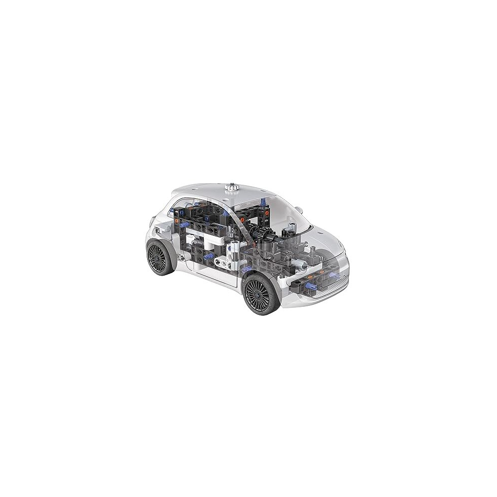 Fiat 500 Électrique Kit de Construction STEM 210 Pièces Enfant Dès 8 Ans | Monte la voiture emblématique italienne comme un vrai ingénieur bien passionné | initiation ludique | idée cadeau original Fiat 500 Électrique Kit de Construction STEM 210 Pièces Enfant Dès 8 Ans | Monte la voiture emblématique italienne comme un vrai ingénieur bien passionné | initiation ludique | idée cadeau original