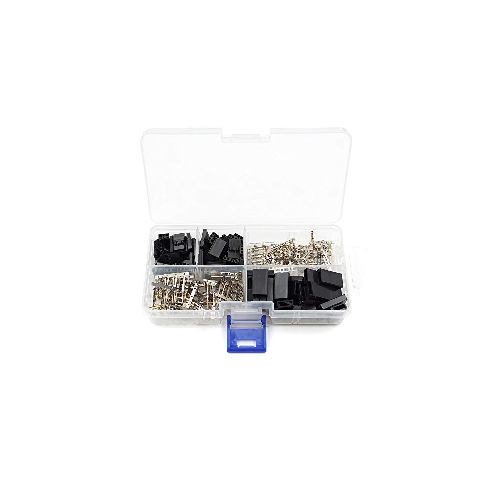 30 Sets Servo Plug Male Female Connector Crimp Pin Kit Compatible Futaba For Hitec Spektrum Rc 704888327470