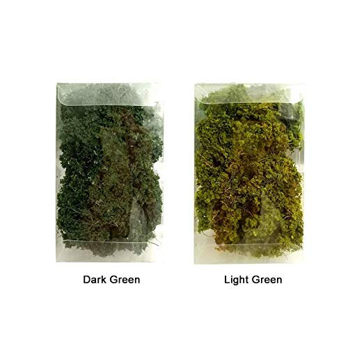 Grass Tufts Sand Table Set, DIY Miniature Shrubs Bushes Foliage Tree