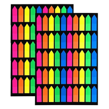 2000 Pcs Sticky Notes 5 Color Notes Page Markers Index Tabs Arrow Flags Stickers Index Flags for Bookmarks, 10 Sets