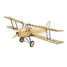 3D Puzzles for Adults DIY Tiger Moth Bi-Plane Wooden Models, Laser Cut Balsa Wood Airplane Kits to Build, Perfect Woodcraft Construction Set Aircraft