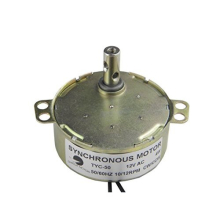 TYC-50 Synchronous Gear Motor 12V AC 10-12RPM CW/CCW 4W Turntable Small Electric Motor