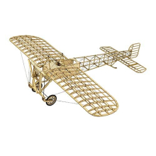 Wooden DIY Blériot XI Model Aircraft kit, Laser Cut Wood Airplane Kits to Build for Adults, Perfect 3D Puzzles Plane Models for Home Decor Collection