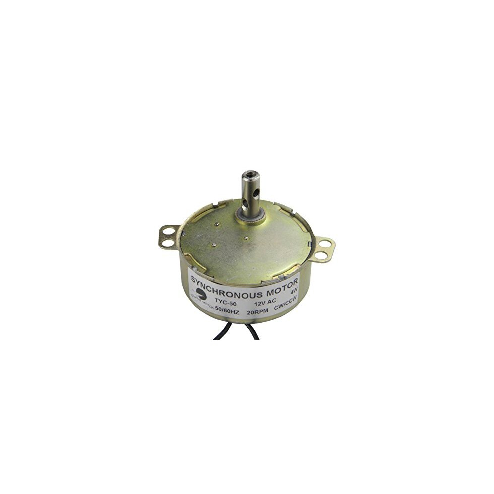 Tyc-50 12V Ac 20-24Rpm Cw/Ccw 4W Small Synchronous Motor Geared Motor Cup Turners For Tumblers 702756749300