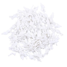 100pcs 1:300 Scale White Unpainted Model Figure Train Passenger DIY Paint