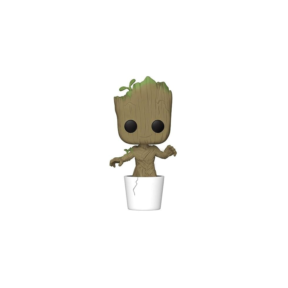 New Funko Pop Groot #1055 Marvel Collector Corps Exclusive Disney+ I Am Groot