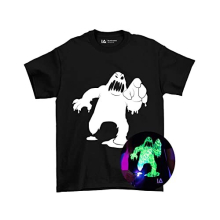 Original Kids Monster Interactive Glow in The Dark T-Shirt (9-11 Years) Black